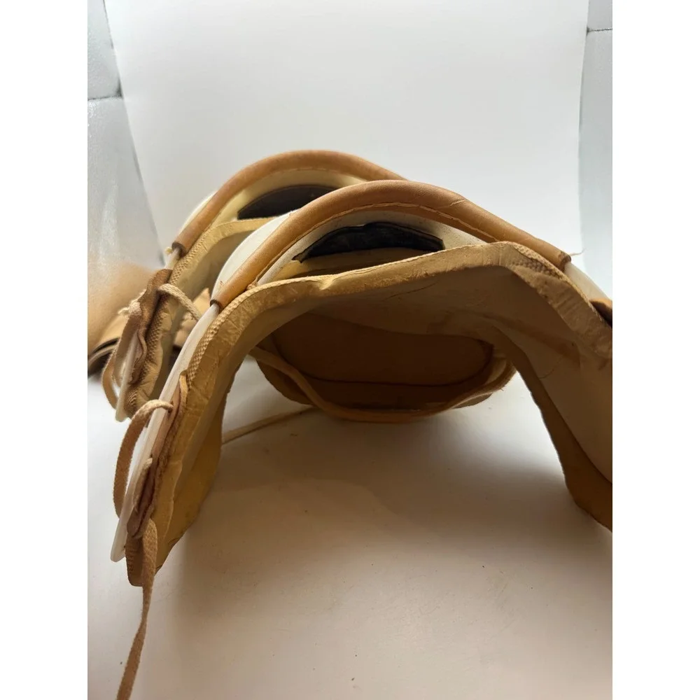 Vintage Sears 2474 M Youth Football Helmet Stars Face Guard‎ shoulder Pads